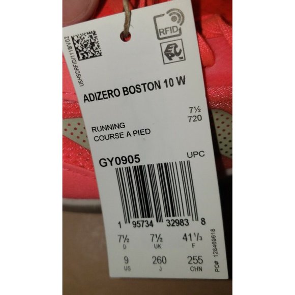 Adidas Adizero Boston 10 Running Shoes Women's Size 9 NWOB - Picture 14 of 15